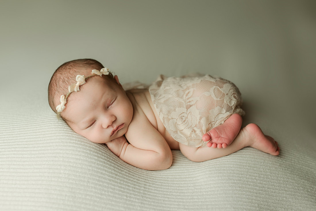 portrait of newborn baby in Memphis, TN